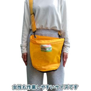 収穫袋 収穫バッグ Mサイズ 収穫カゴ ショル...の詳細画像5