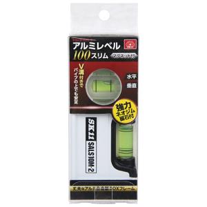 SK11 水平器 小型 マグネット付 アルミレ...の詳細画像1