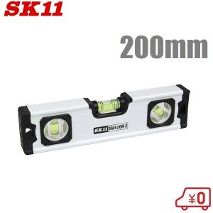 SK11 水平器 マグネット付 アルミレベル 150mm SALS15M-2 小型 SK11 水平器 マグネット付 アルミレベル 150mm SALS15M-2 小型