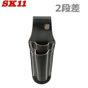 レザー ツールホルダー SK11 本革製 ペンチ差し ドライバー差し 4丁 工具差し DVC-KZ22