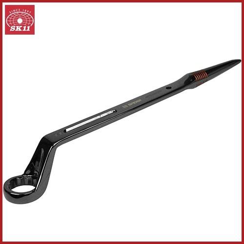 SK11 シノ付きメガネレンチ SPD-S36W 鳶用 シノ付ラチェット M22用 2面幅36mm