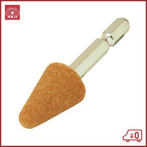 三角の石 SK11 六角軸軸付砥石 ステンレス用 NO.53-HEX 三角錐 粒度