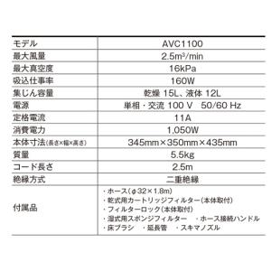 京セラ 業務用掃除機 乾湿両用 集塵機 小型 ...の詳細画像4