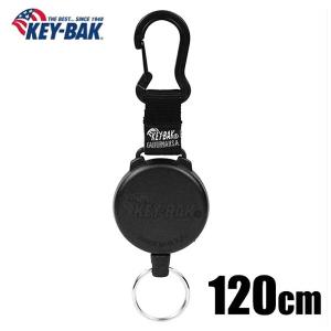 KEY-BAK キーバック 90cm NO.6C カラビナキーリール 鍵 紛失防止