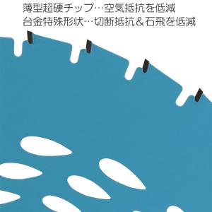セフティ-3 充電式刈払機用 チップソー 25...の詳細画像3