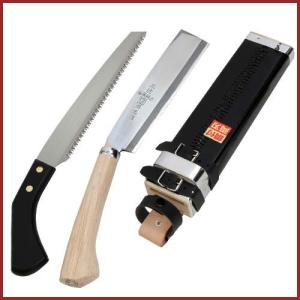 ナタ・鋸セット二丁差し（ 210mmx270mm）鉈は土佐の一級品 : プロヤマ