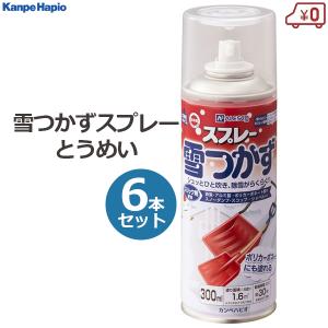 雪かき用 雪つかずスプレー 300ml 透明 赤 緑 スノーダンプ ママさん