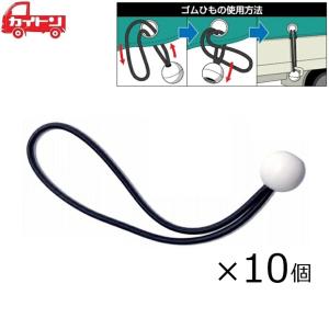 カイトン トラックシート 用ゴムひも 10本 軽トラック