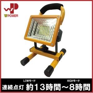 GoGonova LED投光器 5000lm高輝度 USB充電式作業灯/ワークライト 9時間