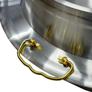 日本製 羽釜 2升4合 蓋セット カン付 28...の詳細画像4