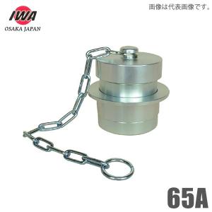 岩崎 双口接手 小型軽量タイプ 65A×40A 女男男 異径 制水金具 消防
