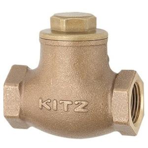 キッツ 逆止弁 チャッキ弁 10K/O-80A 80mm 青銅製,ねじ込み,スイングチャッキバルブ KITZ O80A 配管部品 継手 ...