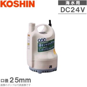 寺田ポンプ 水中ポンプ 24V 海水用水中ポンプ 小型 排水ポンプ S24D