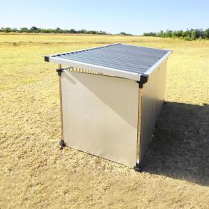 法人限定 犬小屋 屋外 屋外用 犬舎 ペットケ...の詳細画像4