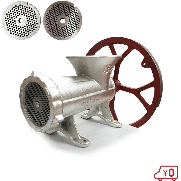 みそすり機 32型 大型手動式 ミンサー 味噌すり機 ミンチ機 味噌作り 家庭用 手動 味噌擂り器 ...