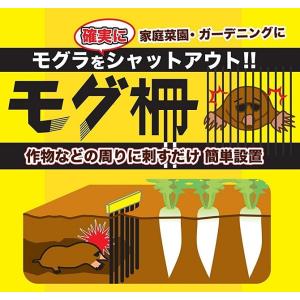 もぐら様　リクエスト品 モグラよけ もぐら 対策 柵でブロック！モグラの侵入をシャットアウト