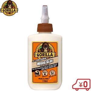 ゴリラ 強力接着剤 木工用 ウッドグルー118ml 木工用ボンド