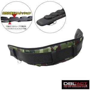 DBLTACT サポートベルト 腰ベルト 作業ベルト 胴ベルト DT-SKL-BK