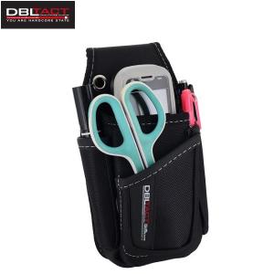 DBLTACT 店舗用ポケット DT-TS-10-BK 腰袋 ツールケース 工具差し 小物入れ 工具袋 ウエストバッグ ハンディターミナル 携帯ケース ピッキング