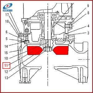 ツルミポンプ 水中ポンプ 温水用 高揚程 50B2.75H 60度対応 50mm 0.75