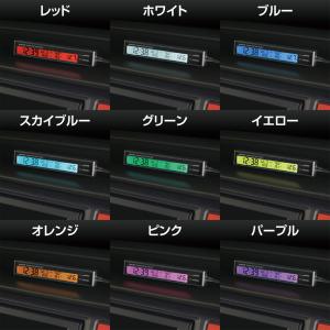YAC 車 時計 デジタル 常時点灯 メーター...の詳細画像2