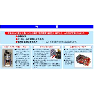 蔵王産業 超温水 99度 高圧洗浄機 200V...の詳細画像3