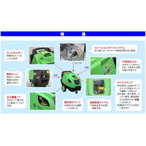 蔵王産業 温水 高圧洗浄機 200V 業務用 ...の詳細画像2