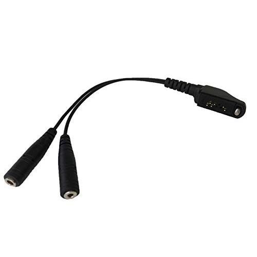 アイコム用 インカムプラグ 変換ケーブル 変換アダプター IC-DPR5 IC-DPR6 IC-DP...