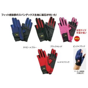 グランドゴルフ 用品 ニチヨー NICHIYO スパンデックスグローブ　2本指切マーカーホルダー付