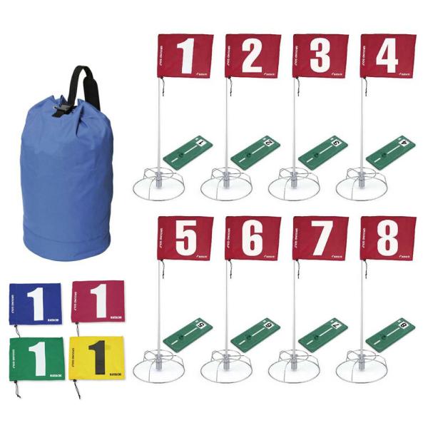 羽立工業 HATACHI ハタチ BH1505 80cmポール 8ホールセット グラウンドゴルフ ワ...