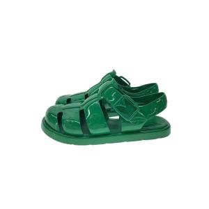 LOUIS VUITTON◆サンダル/US7.5/GRN/エナメル/1AH553
