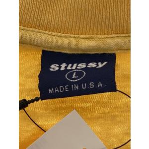 STUSSY◆Tシャツ/L/コットン/YLW/...の詳細画像2