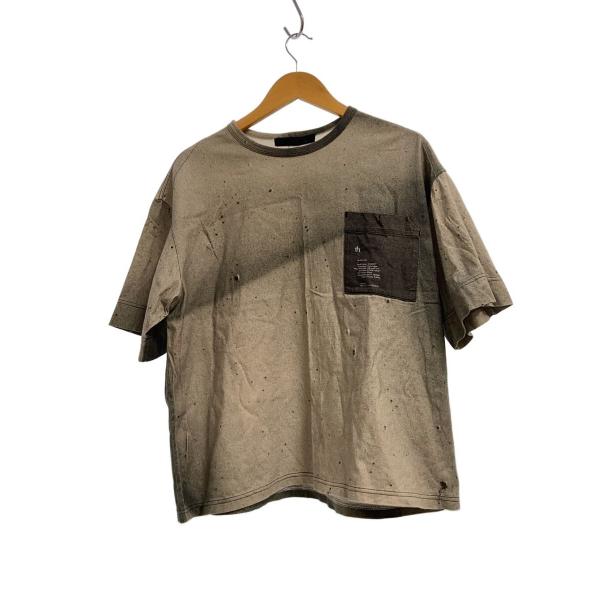 th products◆Tシャツ/1/コットン/GRY/2201-YT14B-M116B