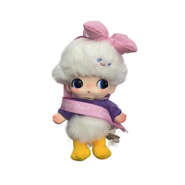 POP MART◆DIMOO WORLD×Disney/ぬいぐるみキーチェーン/デイジーダック/本体...