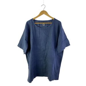 Porter Classic◆カットソー/3/リネン/NVY//