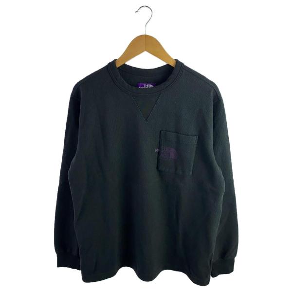 THE NORTH FACE PURPLE LABEL◆長袖Tシャツ/S/コットン/BLK/NT34...