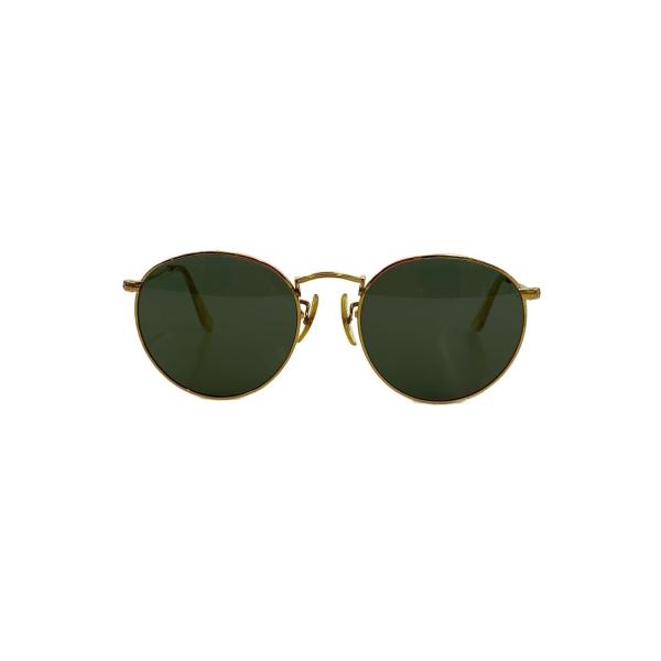 Ray-Ban◆サングラス/GLD/メンズ/RB3447