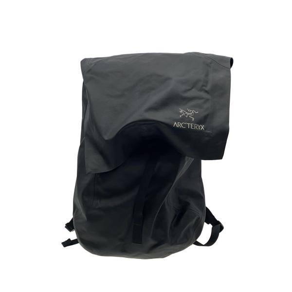 ARC’TERYX◆リュック/PVC/BLK/無地/18749-104264//