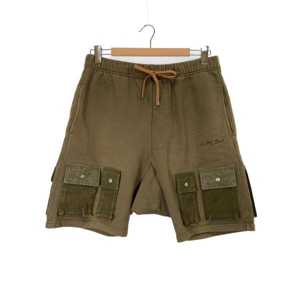 Laid Back◆ショートパンツ/2/コットン/KHK/無地