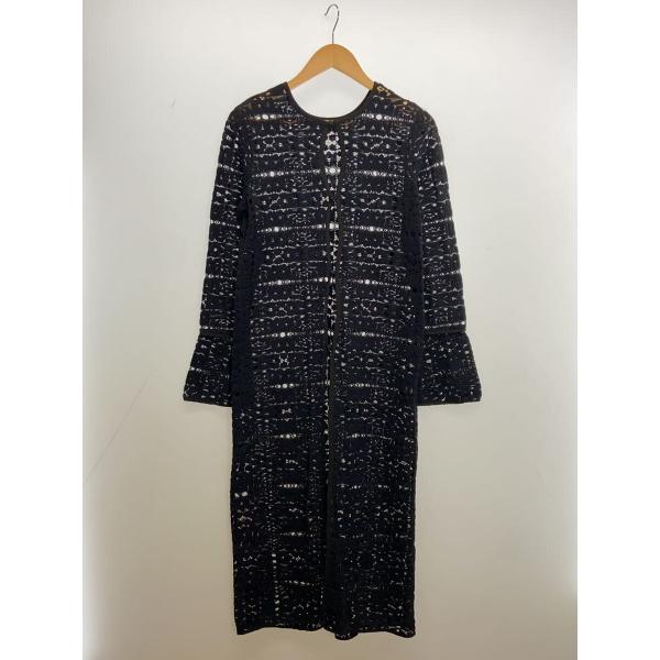 AMERI◆長袖ワンピース/FREE/コットン/NVY/01310420260