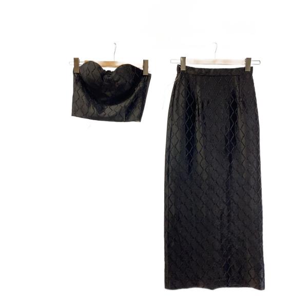 AMERI◆セットアップ/S/ポリエステル/BLK/02320970270