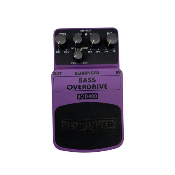 BEHRINGER◆コンパクトエフェクター/BOD400 Bass Overdrive/歪み系/ベー...