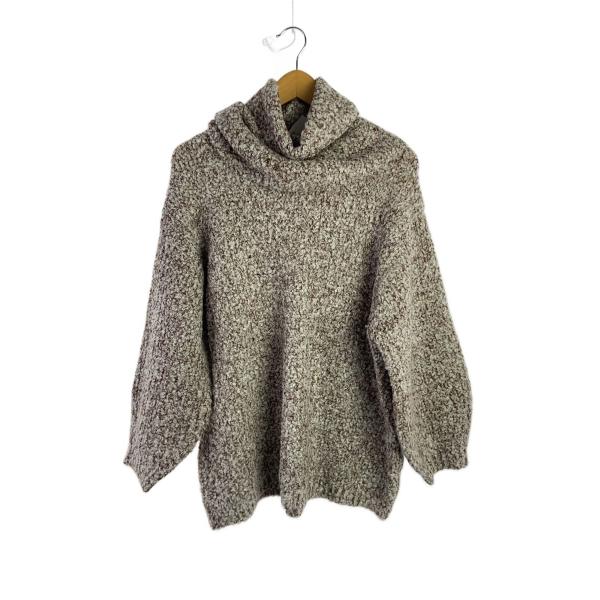 AMERI◆ニット・セーター(厚手)/FREE/アクリル/BEG/02320141280