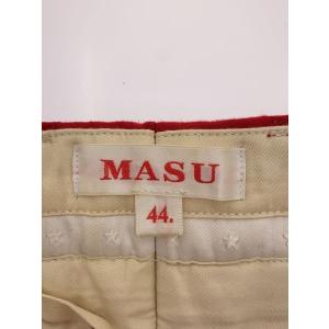 MASU◆ボトム/44/コットン/RED/MS...の詳細画像3
