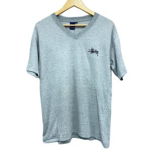 STUSSY◆Tシャツ/M/コットン/GRY/プリントの商品画像