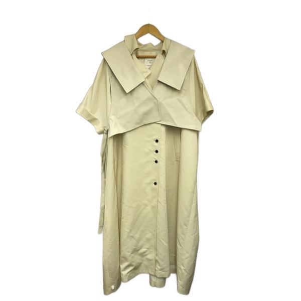 AMERI◆TRENCH MULTI WAY LONG VEST/M/--/CRM/無地/01410...