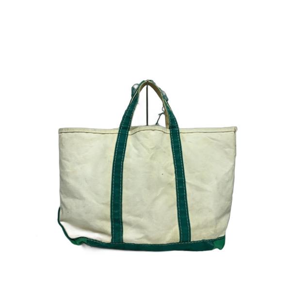 L.L.Bean◆80s/ギザタグ/Boat and Tote/トートバッグ/キャンバス/WHT