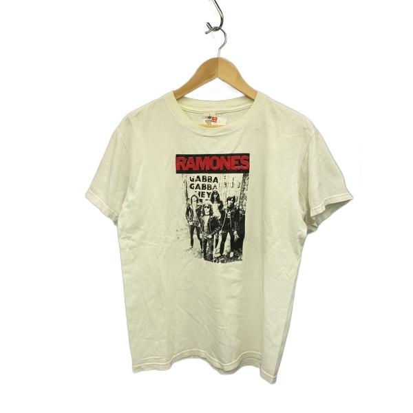 90s/RAMONES/SCHWARTZボディ/Tシャツ/M/コットン/WHT