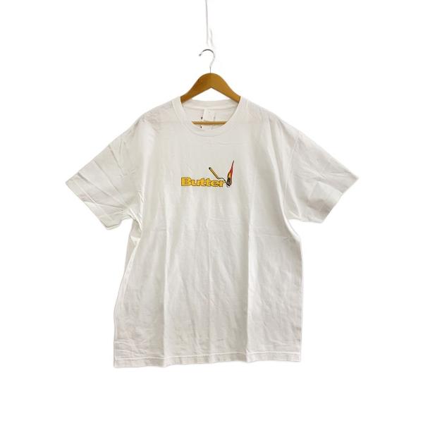Butter Goods◆MATCH/Tシャツ/XL/コットン/WHT
