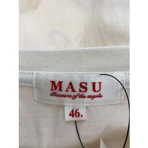 MASU◆Tシャツ/46/コットン/WHT/M...の詳細画像2